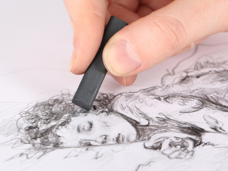 thumbnail Workshop di disegno a carboncino – una valle di artisti