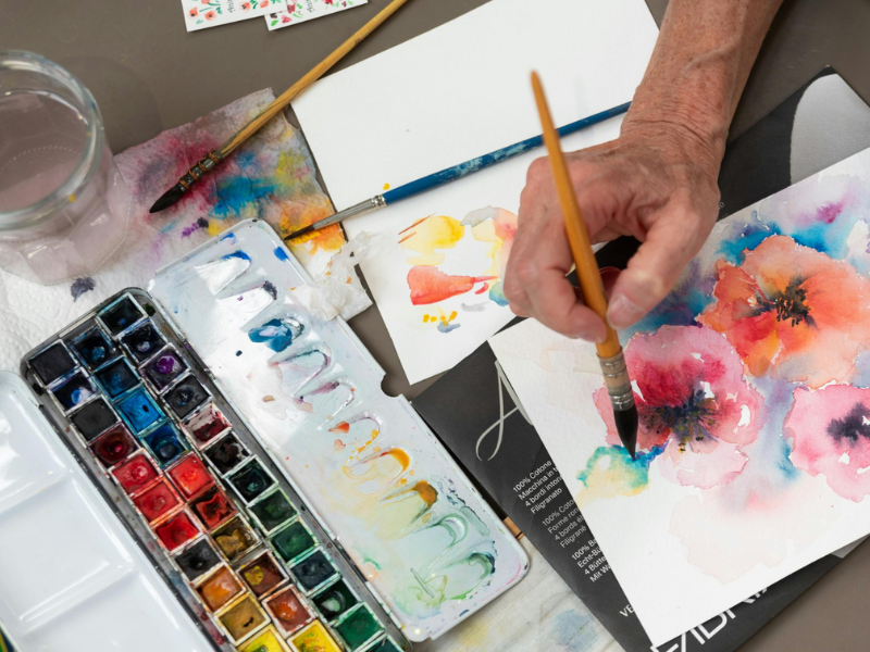 thumbnail Workshop di pittura acquerello – una valle di artisti