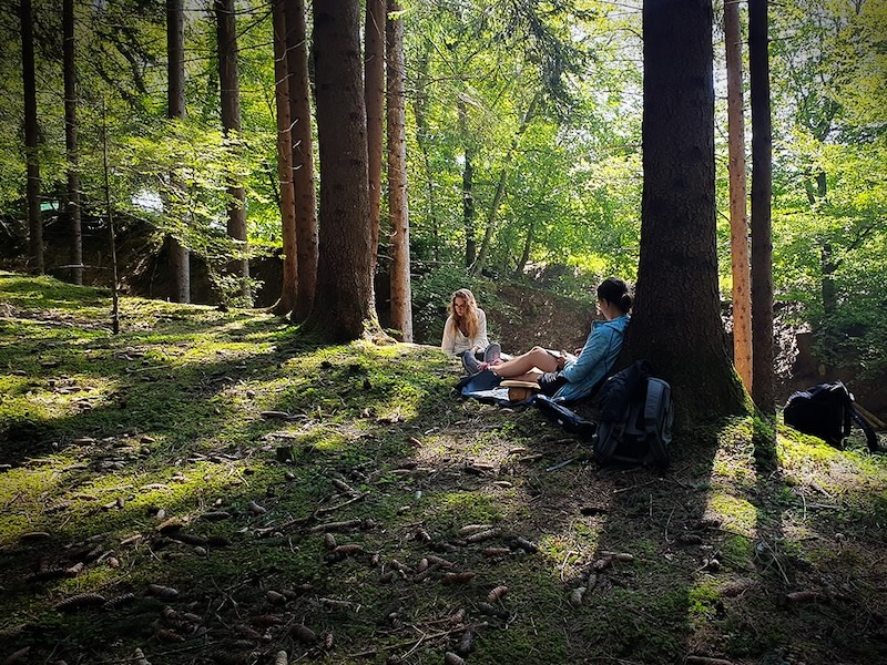 thumbnail Forest Bathing e disegno all’aperto